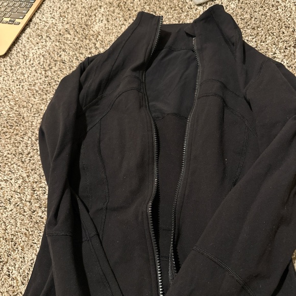 Lululemon Athletica Black Zip-Up Jacket - Picture 2 of 2